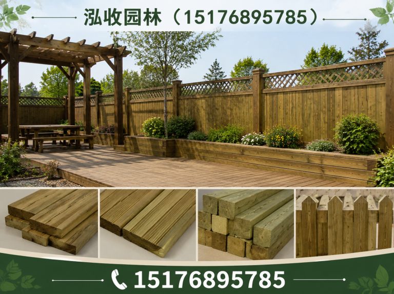 十堰防腐木展示图